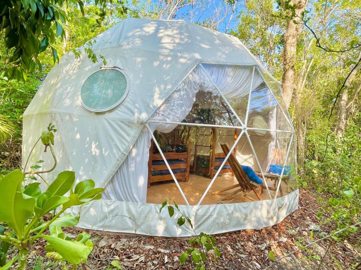 Ku Kuk Glamping Apartamento Chemuyil Exterior foto