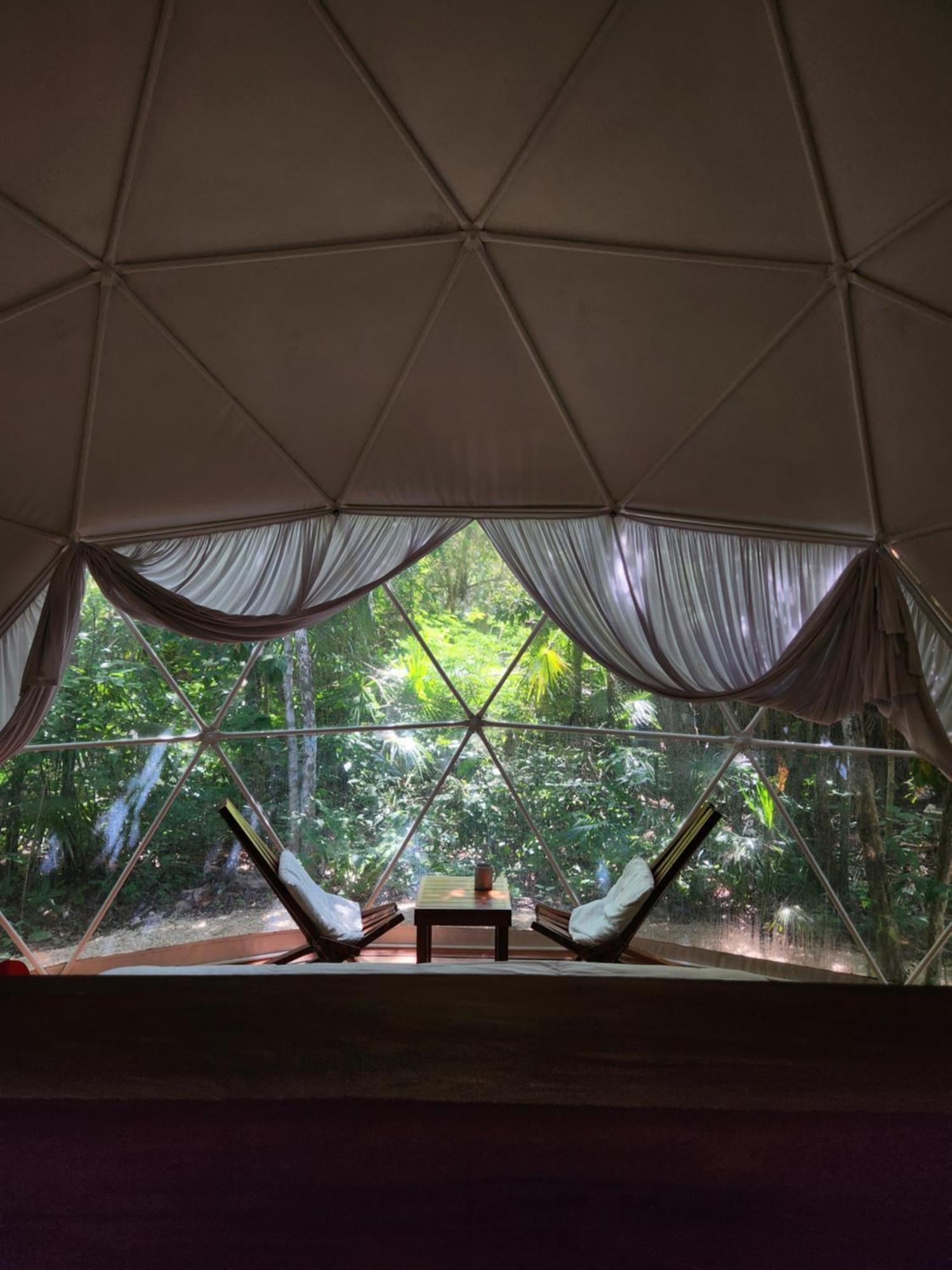 Ku Kuk Glamping Chemuyil Exterior foto