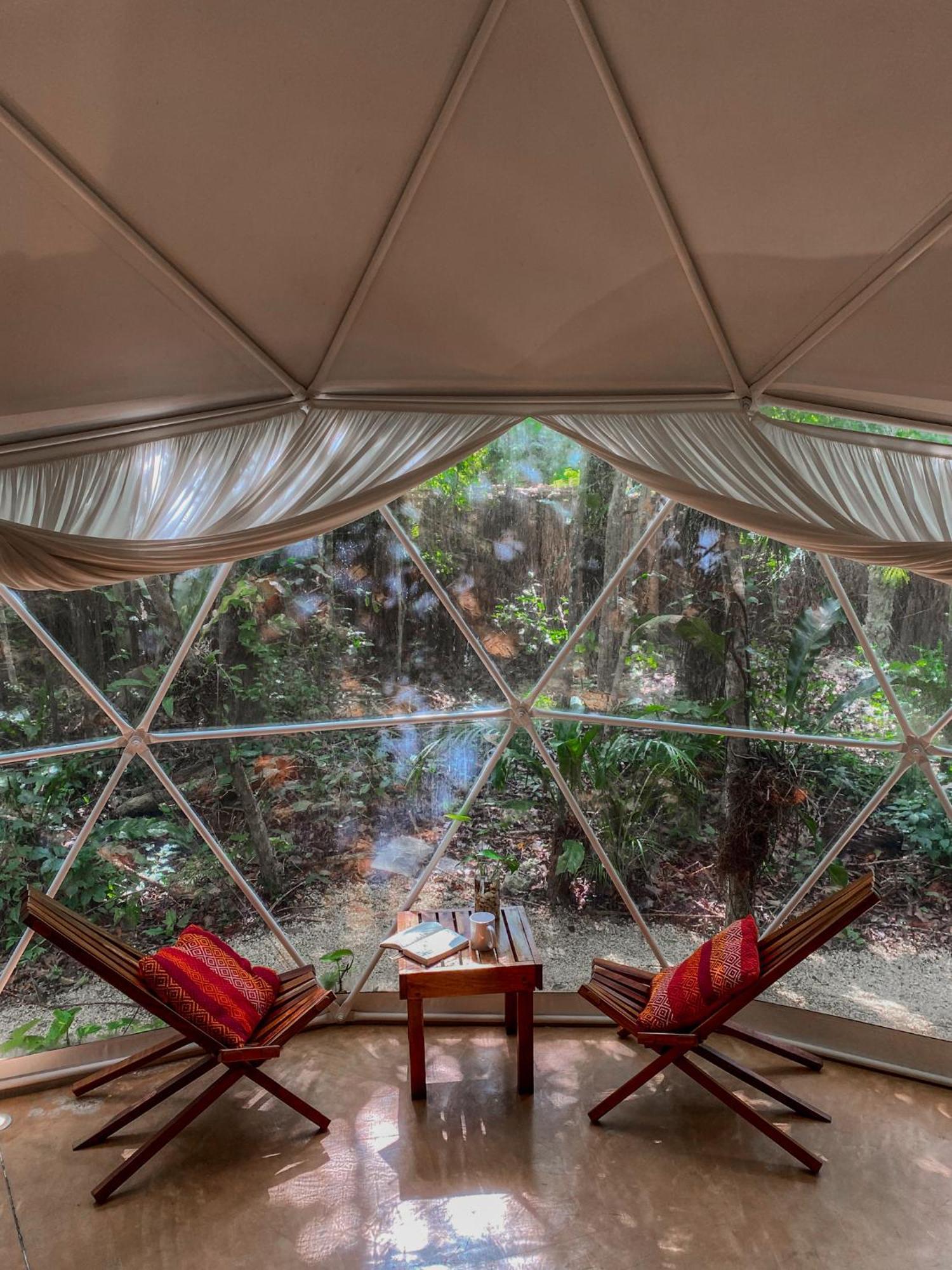 Ku Kuk Glamping Chemuyil Exterior foto